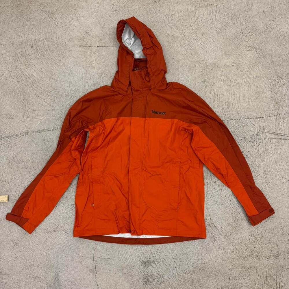 Marmot NanoPro Waterproof Rain Jacket Orange